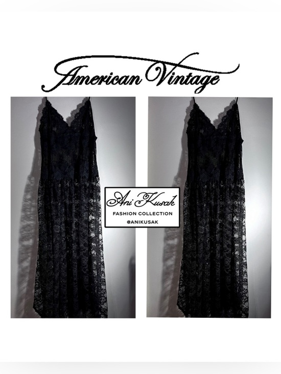 American Vintage Other - American Vintage Black Lace Slip
